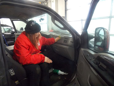 Car care service team member 3